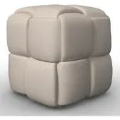 Bessagi Home Hocker Ella Bouclé Beige