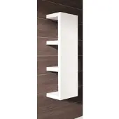Bemm Quadraqua Elektro Designer-Heizkörper Serie DQU-E Braunbeige matt