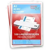 L24 Laminierfolien A1, 2 x 80 Mic, glänzend