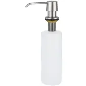 Sanismart Einbau-Seifenspender T02 Messing Nickel satiniert 500 ml