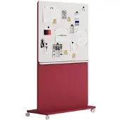 Jt Rollbare Akustik Trennwand mit Whiteboard Lewo 8