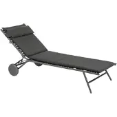 Lafuma Outdoor Sonnenliege BAYANNE Onyx / Gestell Titane