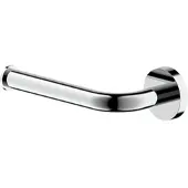 Bravat Varuna WC-Papierhalter 765210 rund, chrom, zum Kleben/Schrauben