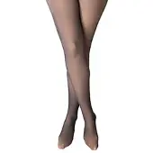 Buttinette Thermo-Strumpfhose, braun