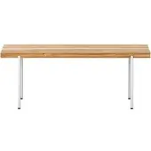 Weld & co Sitzbank Eiche 01 M 117 x 40 x 45 weiß