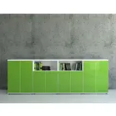 Mdd Aktenschrank 3 Ordnerhöhen abschließbar Stand