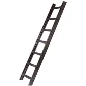 Www Alu-Dachleiter mit 7 Sprossen 1,96 m anthrazit