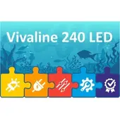 LEDaquaristik GmbH PRO2 LED Beleuchtung für EHEIM Vivaline 240LED Aquarium | Komplett-Set