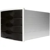 OTTO Office Schubladenbox für A4 / C4 grau, 28x23.5x36.7 cm