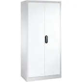OTTO Office Stahlschrank mit Flügeltüren 93 x 195 cm weiß, 93x195x50 cm
