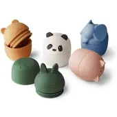 Liewood Gaby Badespielzeug 5er-Pack, Creme de la Creme Multi Mix