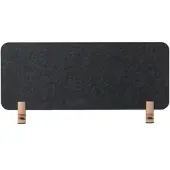 BI-Office ARCHYI, Schreibtisch Sculpo dunkelgrau 40 x 140 cm