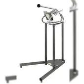 Louis Tellier - Frittenschneider professionell, mit Standfuß - verzinntes Messer + 8-mm-Schieber - CP08