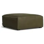 HAY - Mags Soft Ottoman S01 (XS), forest (Sense) / Nähte: beige (Filzgleiter)