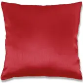 Arsvita Kissenhülle Alessia Rot 50 x 50 cm mit Füllkissen