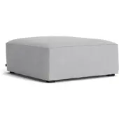 HAY - Mags Soft Ottoman S01 (XS), hellgrau (Linara 443) / Nähte: beige (Filzgleiter)