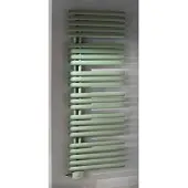 Bemm Design-Heizkörper über Kopf drehbar „Ellipsis B“ 60 × 125,5 cm in Braunbeige perlmatt