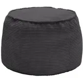 Momax Hocker Lucylla Anthrazit Cord