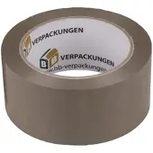 BB-Verpackungen 72 Rollen Klebeband PVC braun mit Naturkautschuk Kleber Packband Paketklebeband Karton