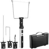 Böttcher-AG Styroporschneider 4in1, Handgerät, 15 cm Schnittbreite, mit 4 Aufsätzen, Akku