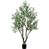 Momax Kunstpflanze Olivenbaum inkl. Topf Ø/H: ca. 19/17,5cm