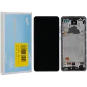 Samsung LCD-Kompletteinheit für Galaxy A72 A725F, violett