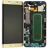 Samsung Komplett LCD & Toucheinheit für Galaxy S6 Edge+ G928F, gold