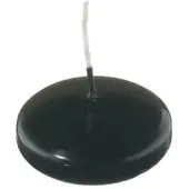 Kopschitz Kerzen Schwimmkerzen Schwarz 26 x Ø 42 mm, 40 Stück