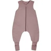 Julius Zöllner Ganzjahres-Sleepoverall Jersey 2.5 TOG, dunkelrot, 92