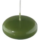 Kopschitz Kerzen Schwimmkerzen Scottish Green 26 x Ø 42 mm, 40 Stück