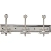 Signature WANDGARDEROBE mit 3 Messinghaken - 38/15/17 cm