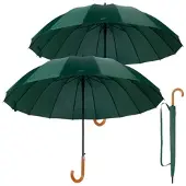 Carlo Milano 2er-Set XXL-Regenschirme für 2 Personen, sturmfest, 16 Rippen