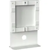 Qlocktwo Earth 45 Stand Weiß