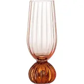 Bloomingville Taurin Champagnergläser, rosa, 6er-Set