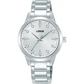 Lorus Watches Damen Uhr klassisch Edelstahl Silber