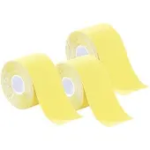 Newgen medicals Kinesiologie-Tape aus Baumwollgewebe, 3er-Set, gelb