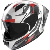 Nolan N60-6 Sport Corsa Helm, schwarz/rot, 2XL (64)