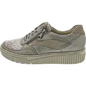 Waldlaufer K-Sansa sportlicher Schnürer Beige in Gr. 41