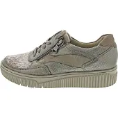 Waldlaufer K-Sansa sportlicher Schnürer Beige in Gr. 40.5