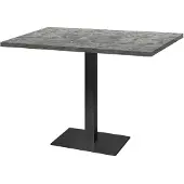 Restootab Tisch 120 x 70 cm – Mailänder Nabu-Marmor