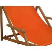 Erst-Holz Gartenliege Liegestuhl terracotta Tisch Deckchair Buche Strandstuhl Sonnenliege klappbar 10-309T