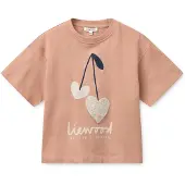 Liewood Tyler Placement T-Shirt, Sweetshearts/Pale Tuscany, 122-128