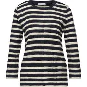 Street One 3/4-Arm-Shirt mit U-Boot-Ausschnitt