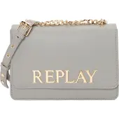 Replay Umhängetasche Crossbody Bag Elephant Skin grau