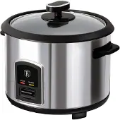 Berlinger Haus Elektrische Reiskocher 1,8 l Schwarz Silber Kollektion BERLINGERHAUS BH-9273 Reistopf