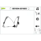Valeo Fensterheber 851604