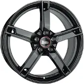 Mam 15 Zoll Alufelge W4 15"x6.00" 5x112 PCD ET43 57.1mm Felge Schwarz