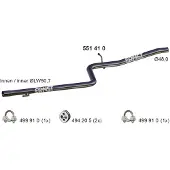 ERNST Abgasrohr 551410