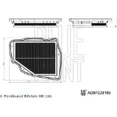 Blue Print Luftfilter ADBP220186