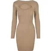 Urban Classics Shirtkleid "Damen Ladies Cut Out Dress" 1 Stk. tlg.